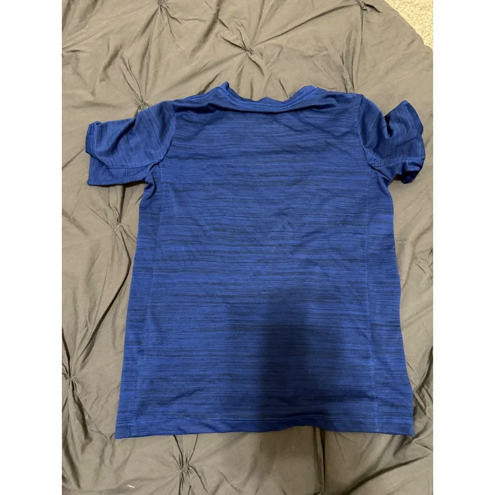 Texas Rangers‎ Nike MLB Dri-Fit S Youth Blue Baseball T-Shirt